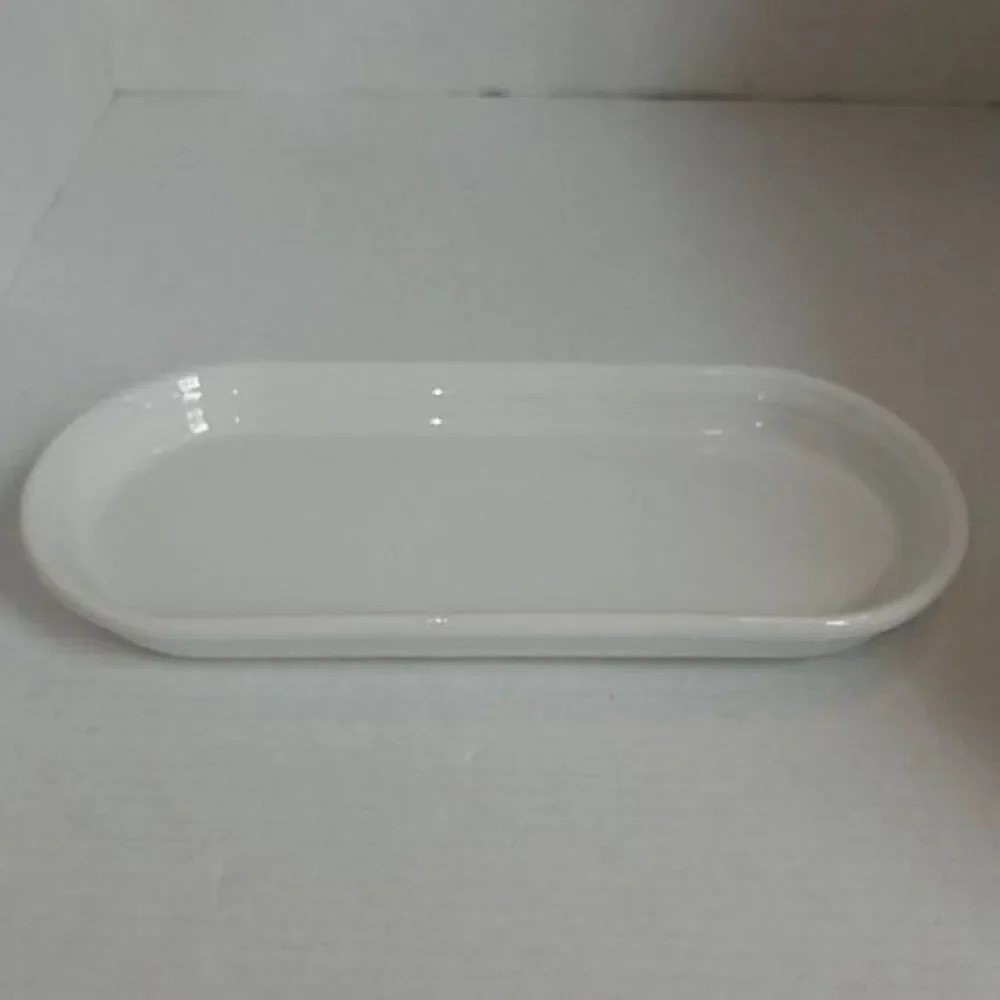 Fiestaware Fiesta Bread Plate Tray Server Plater Dish White CERAMIC